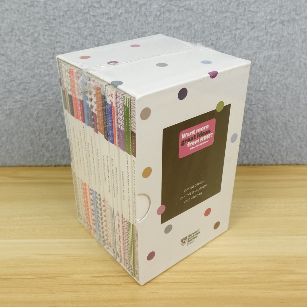 HBR Classics Boxed Set (16 Books) (Harvard Business Review Classics) New Sealed